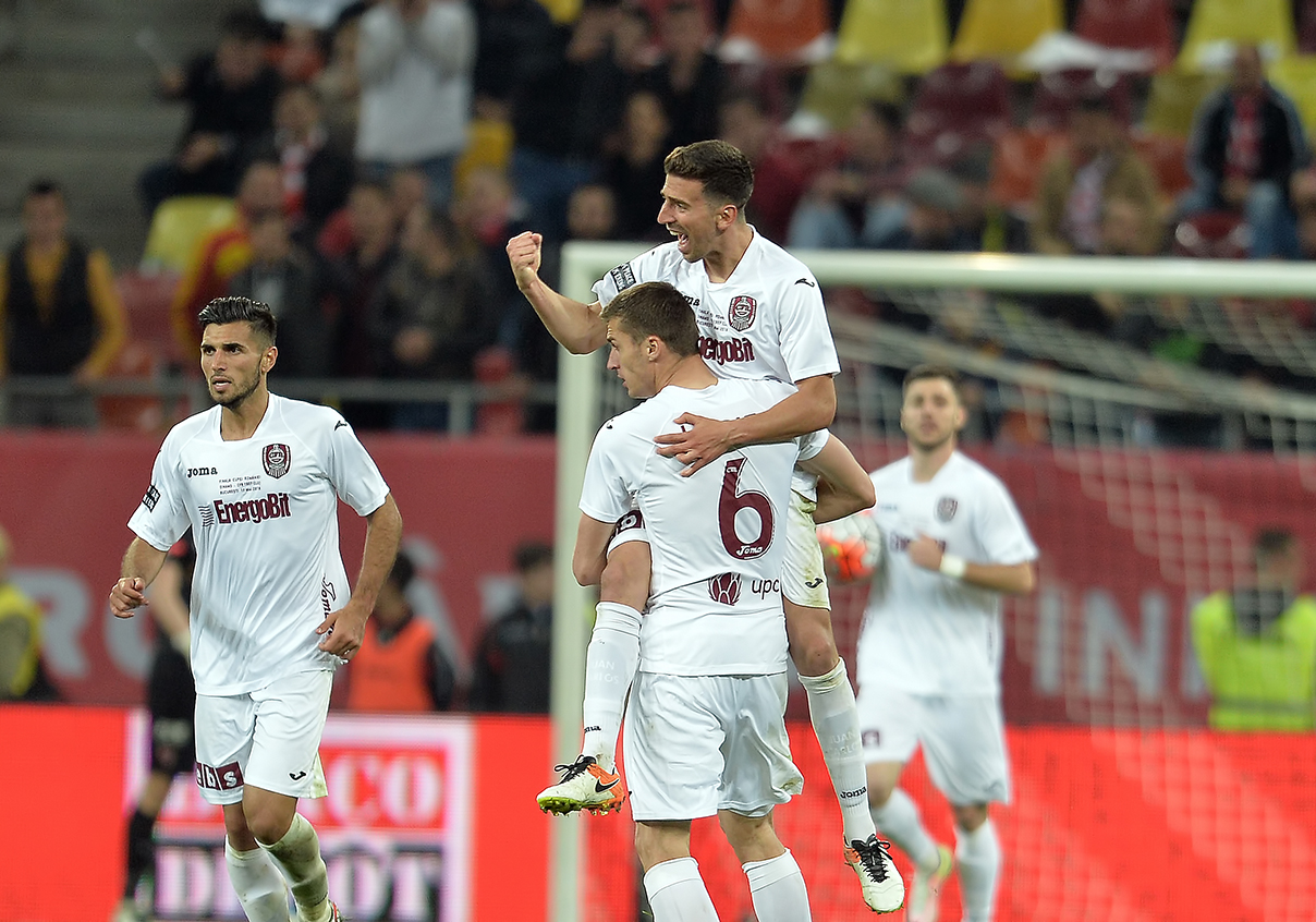 CUPA ROMÂNIEI 2015-2016. CFR Cluj a câștigat finala cu Dinamo, după loviturile de departajare. Alb-roșii au condus cu 2-0
