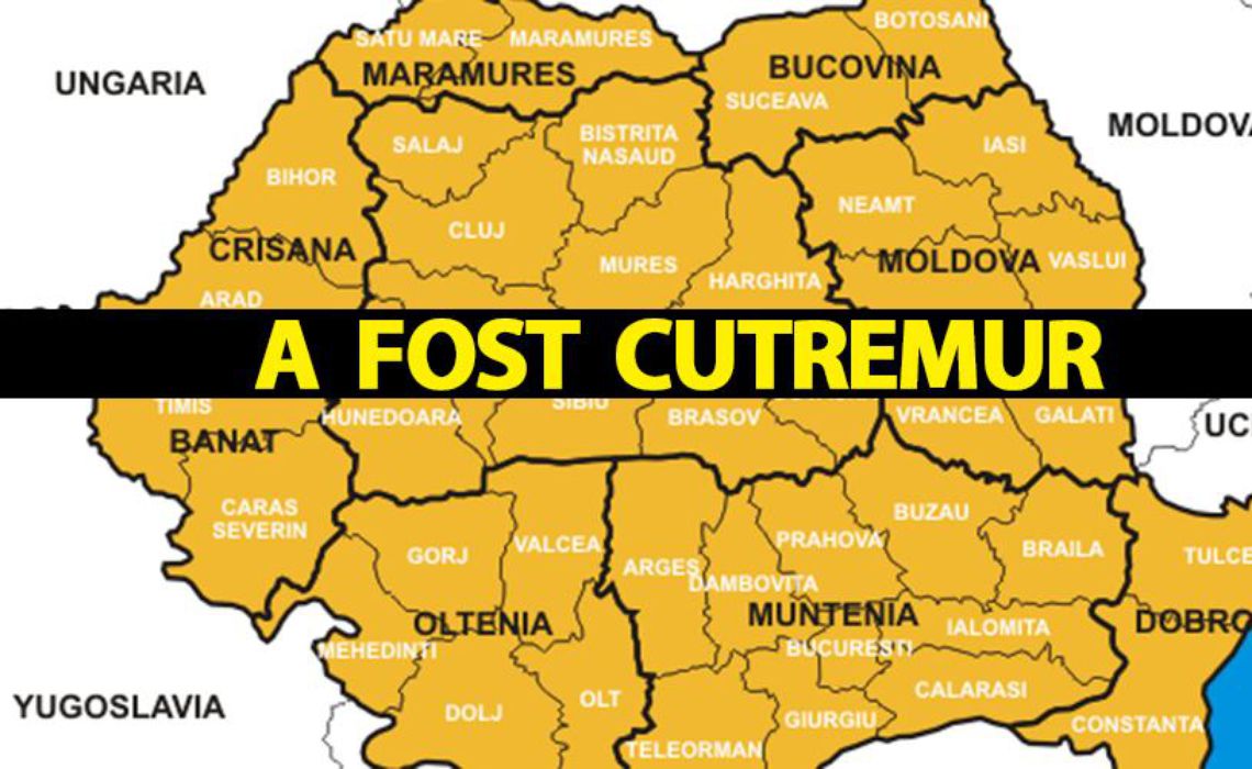 Cutremur neobișnuit azi-noapte, în România, la ora 00:28. Lista orașelor afectate