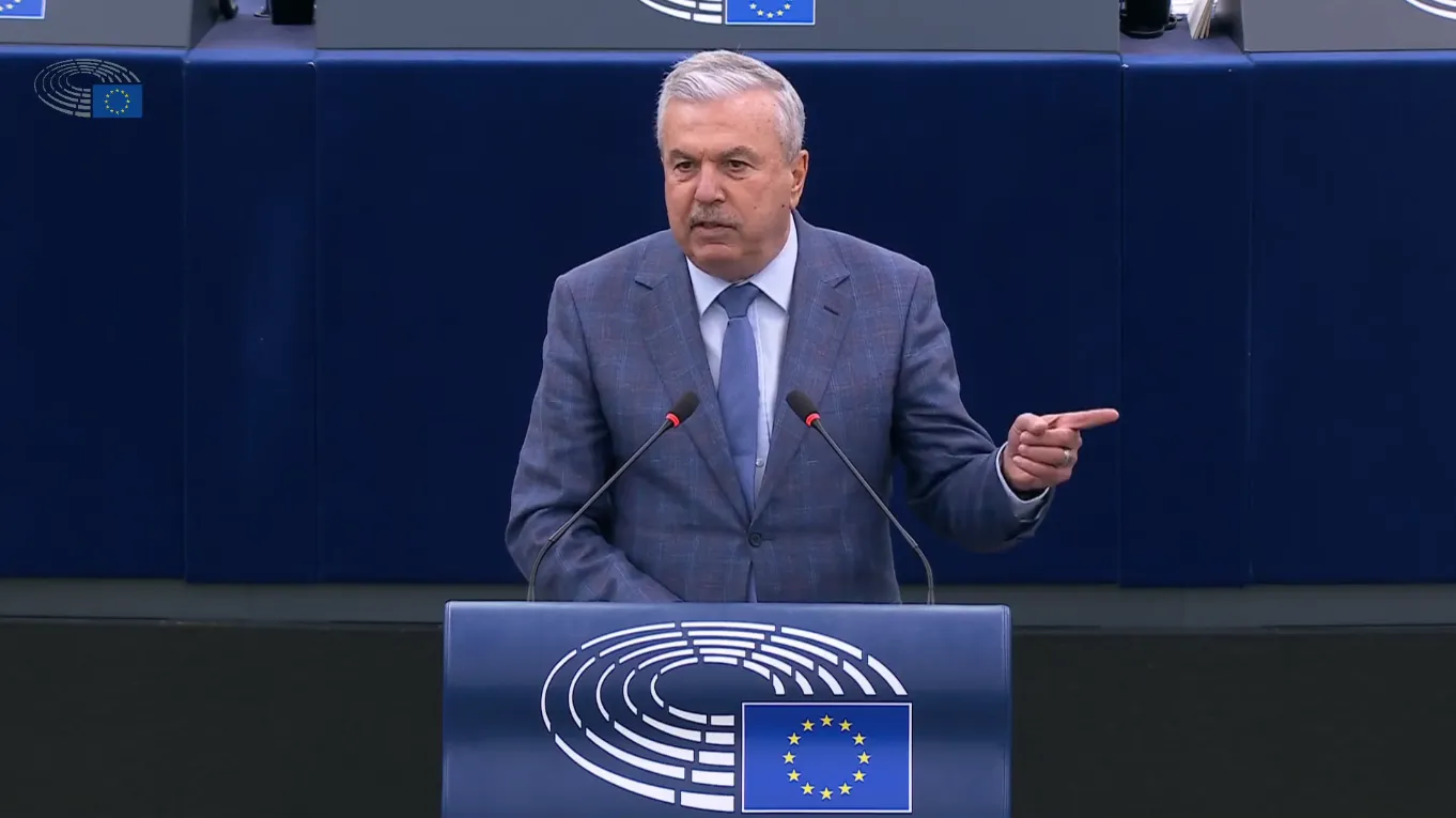 Dan Nica, atac dur în Parlamentul European: critică poziţia lui Manfred Weber privind România VIDEO