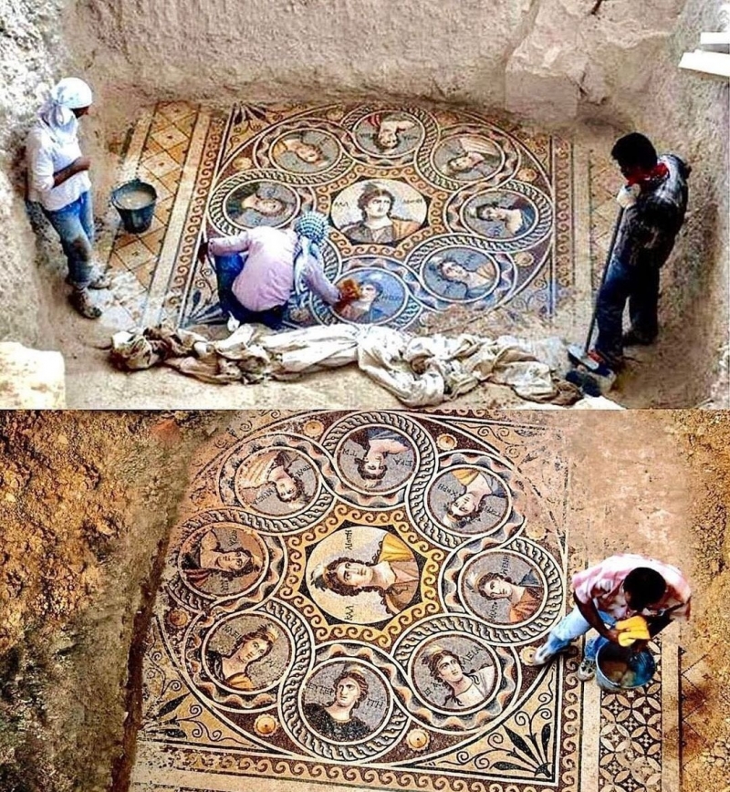 Descoperire epocală: mozaicuri vechi de 2200 de ani, găsite în Turcia
