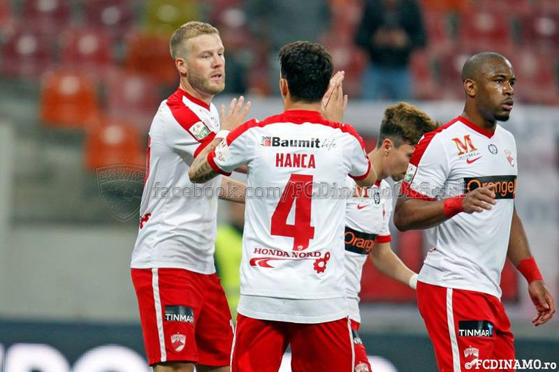 Dinamo a fost învinsă acasă de Juventus Bucureşti, scor 2-1, în Liga I - Fotbal