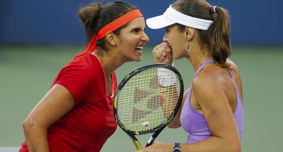 DOHA 2016. Marina Hingis și Sania Mirza au suferit prima înfrângere după o serie de 41 de victorii