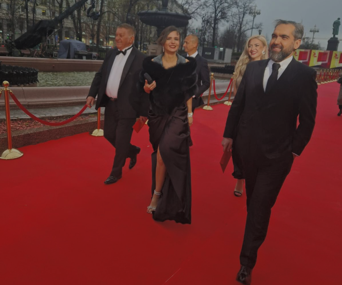 Dorel Vișan, Laura și Ciprian Mega, pe covorul roșu la Moscova! Filmul 