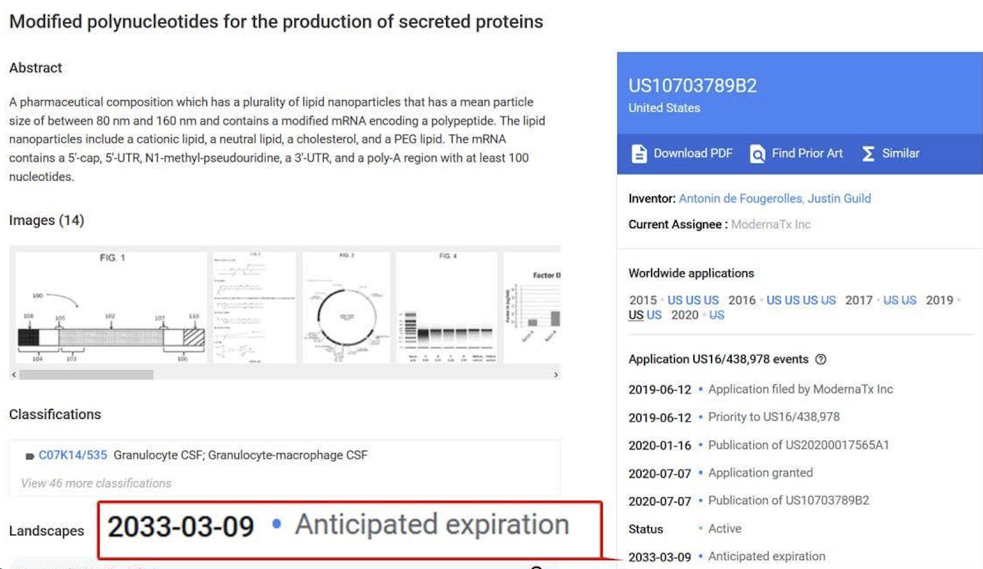 Dovada că Moderna avea brevetate nanocipul si nanoparticulele purtatoare de ARNm modificat din anul premergător vaccinării în masă