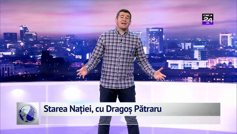 Dragos Patraru, in direct: Desi mai aveam doi ani de contract cu Digi 24, cred ca ne vom desparti aici