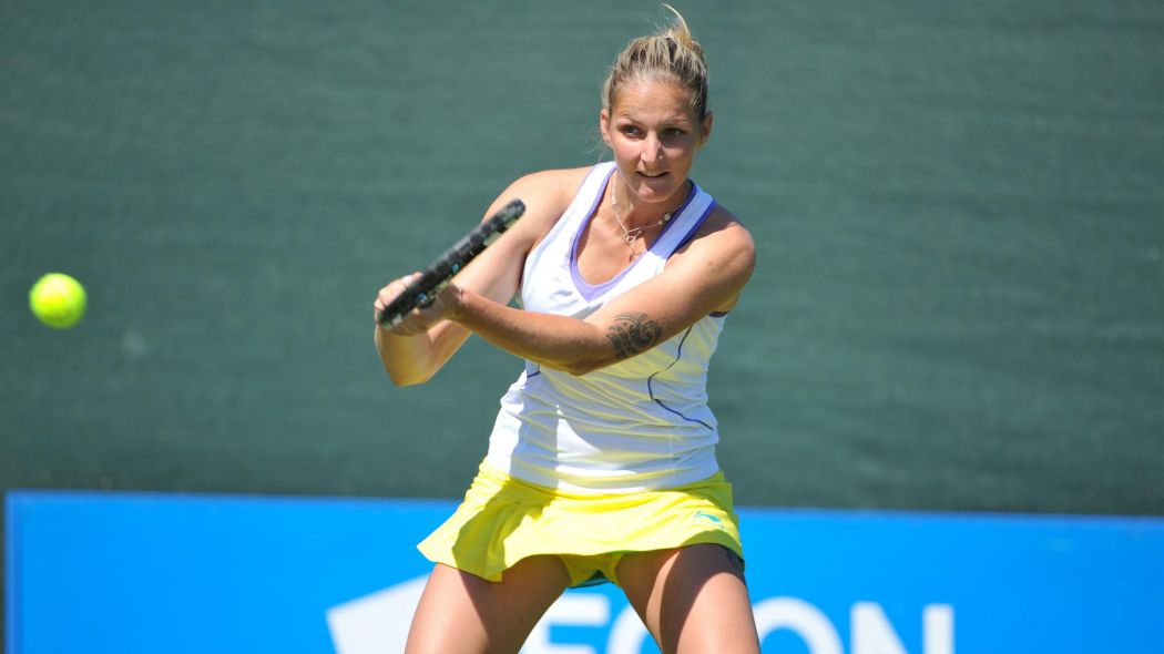 Dubai 2016. Coșmarul României de la Fed Cup, Karolina Pliskova, a fost învinsă în primul tur