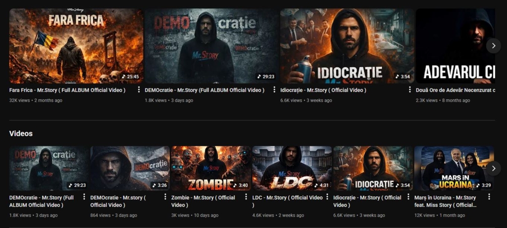 După Lolita Cercel vine "Mr. Story" - personajul făcut cu AI: „România este abuzată de organizații mafiote sataniste"