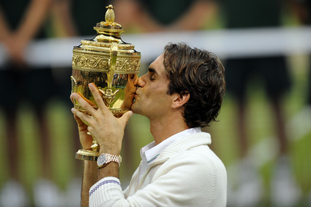 Elvețianul Roger Federer a câştigat pentru a opta oară la Wimbledon