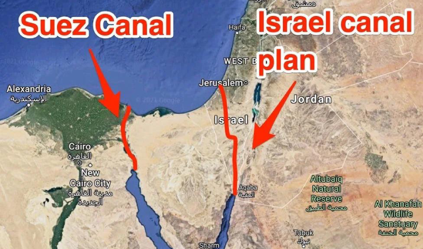 Este Canalul Ben Gurion miza reala a războiului din Israel impotriva Hamas? O afacere a SUA de 20 de miliarde de dolari anual