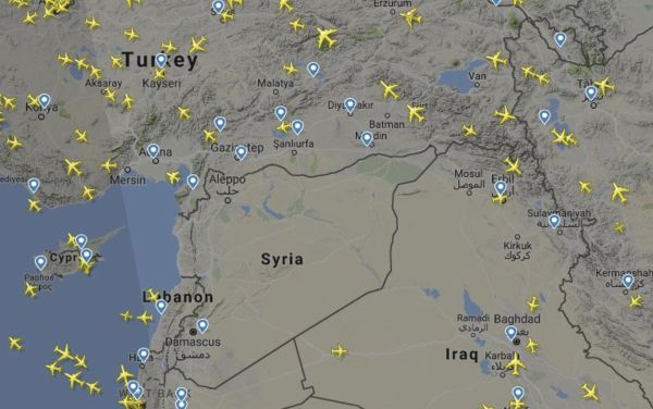 Eurocontrol alertează companiile aeriene privind posibile atacuri cu rachetă asupra Siriei