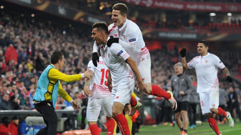 EUROPA LEAGUE. Sevilla a câțtigat derby-ul spaniol, cu Athletic Bilbao, din prima manșă a sferturilor / VIDEO
