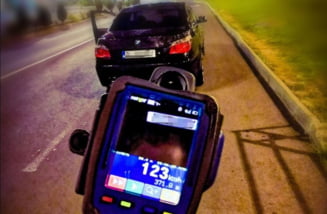 Explicația unui șofer de BMW, prins cu 123 km/h în localitate: