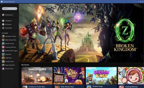 Facebook lansează propria platformă de jocuri