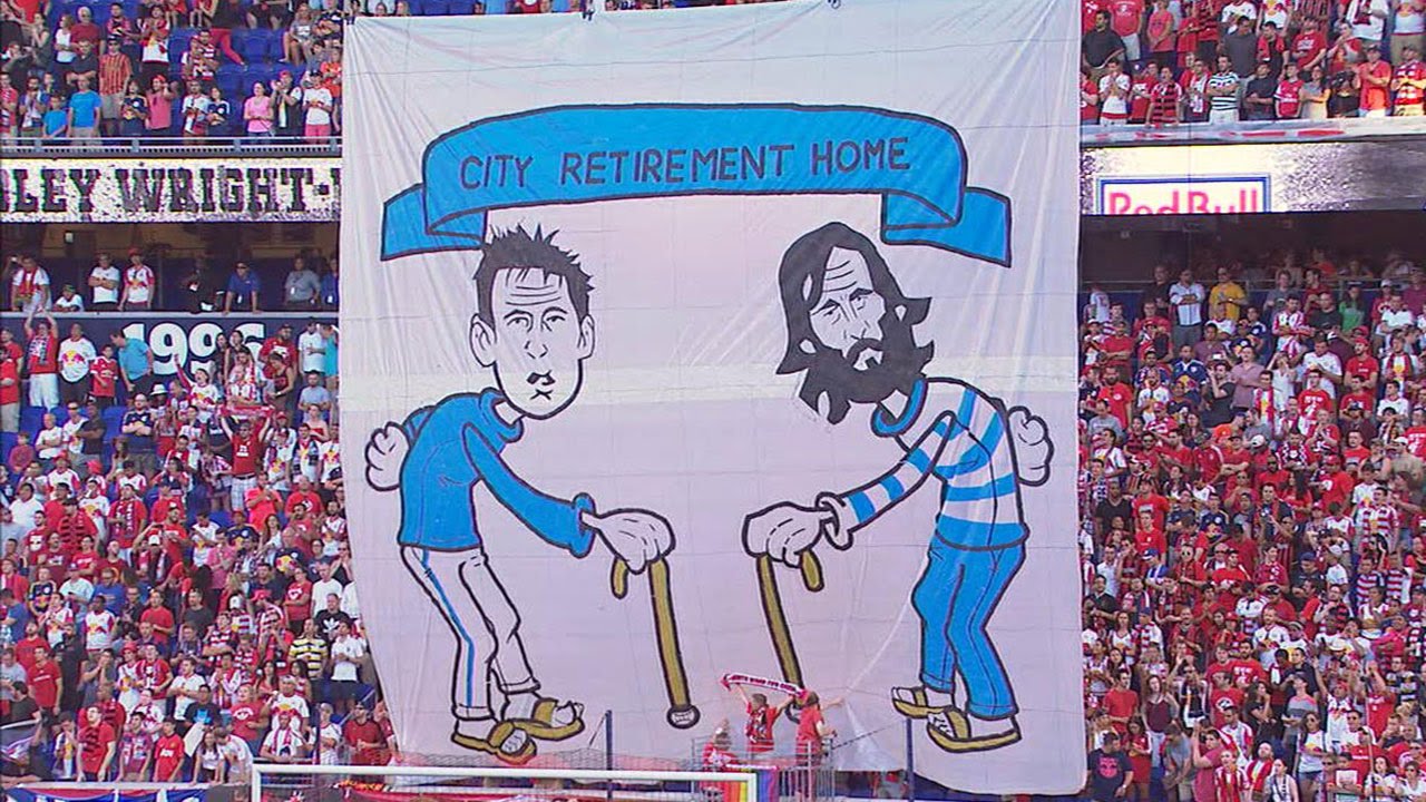 Frank Lampard și Andrea Pirlo, umiliți de americani. Iată ce banner au afișat fanii echipei New York Red Bulls