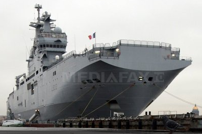 Franţa şi Rusia au anulat contractul celor două portelicoptere Mistral