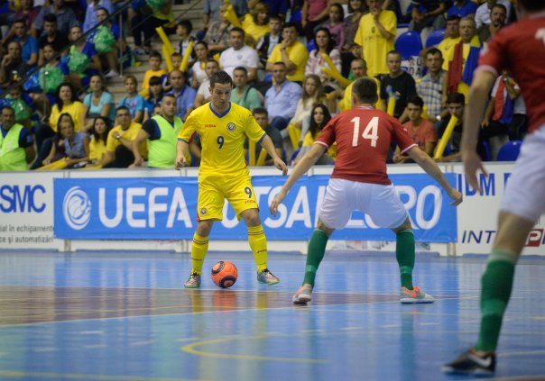 FUTSAL. România vs Ungaria 2-2, în turul barajului pentru calificarea la Campionatul European din 2016