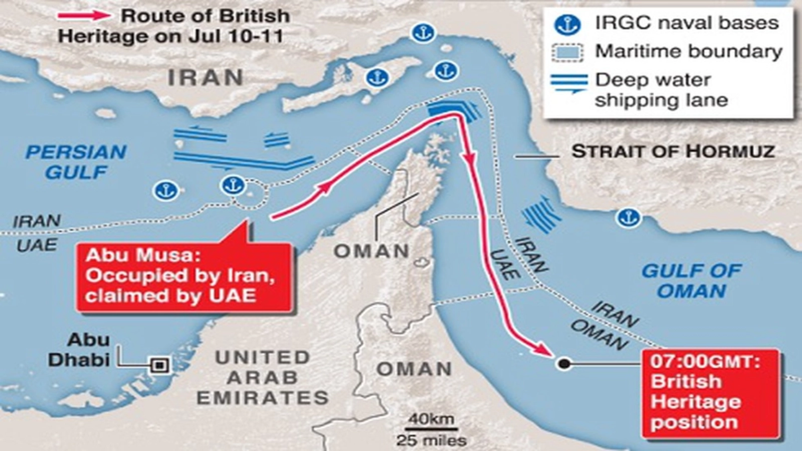 Gărzile Revoluţionare iraniene au închis Strâmtoarea Ormuz: „Incendiem orice navă care vrea să treacă!