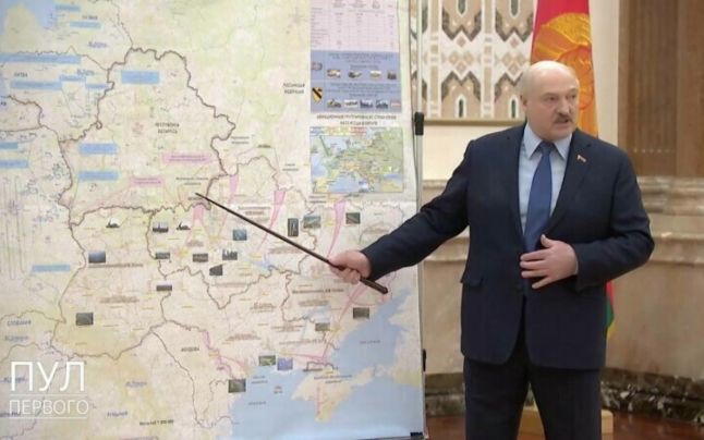 Gafa aliatului lui Putin: Dictatorul Lukaşenko a dezvăluit din greșeală planurile Rusiei. Ucraina va fi împărțită in patru!
