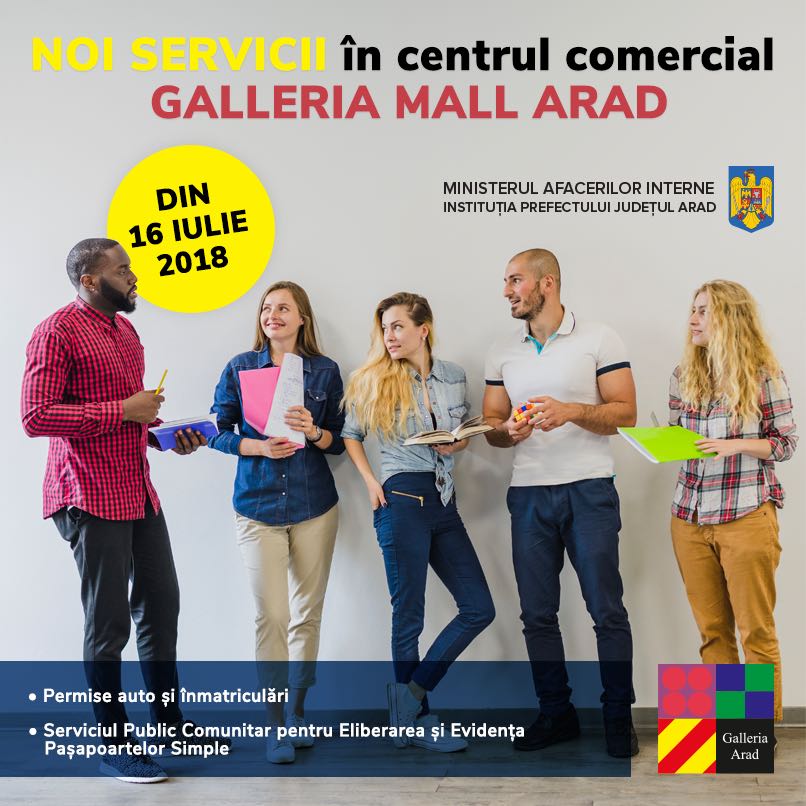 Galleria Mall Arad lansează o nouă destinație pentru arădeni!