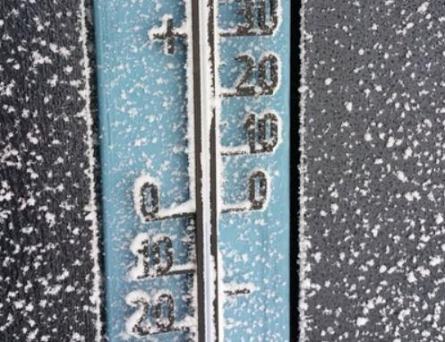 Ger la Întorsura Buzăului: Minus 26 de grade Celsius