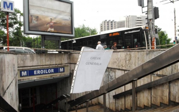 Grevă la metrou pe 10 august pentru creșterea salariilor