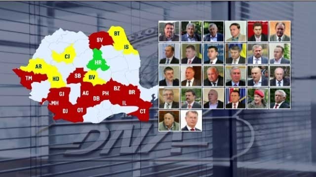 HARTA completă a liderilor locali condamnaţi sau anchetaţi de DNA