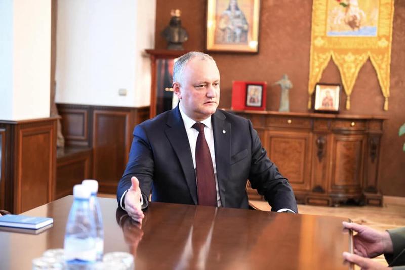 Igor Dodon: O delegație parlamentară va vizita Rusia pentru îmbunătățirea relațiilor​