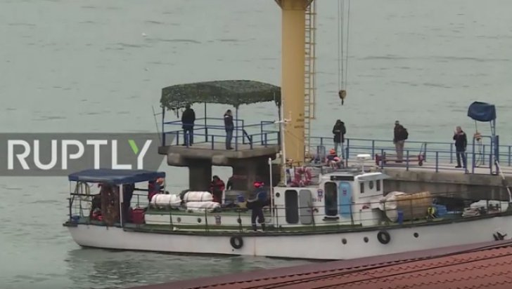 Imagini de la locul tragediei aviatice din Marea Neagră - VIDEO