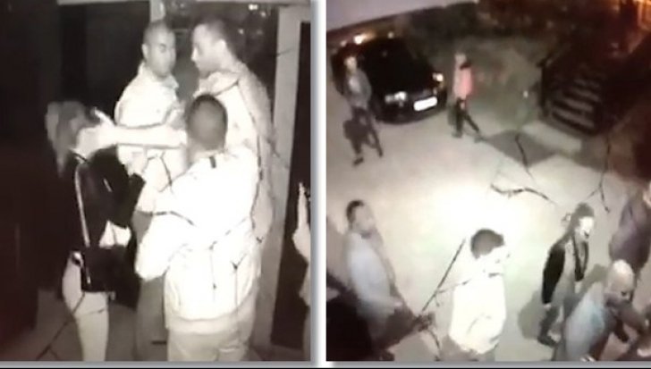 Imagini șocante cu bătaia în care a fost implicat și fiul lui Nuțu Cămătaru. Poliția nu-l găsește