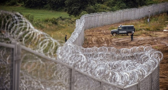Imigranţii au TĂIAT gardul construit de Ungaria la frontieră