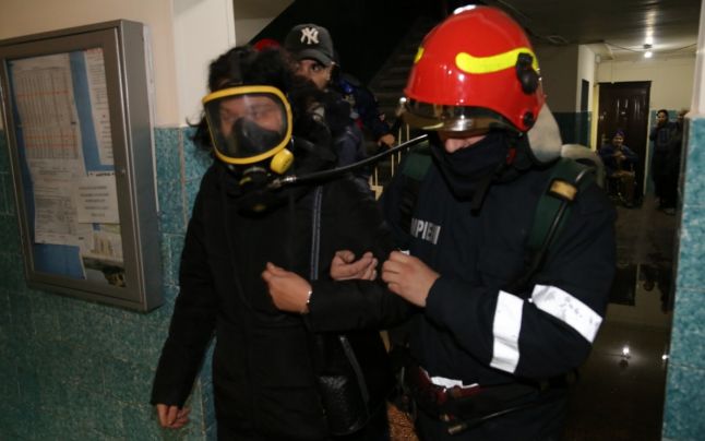 Incendiu la o pensiune din Moeciu de Sus