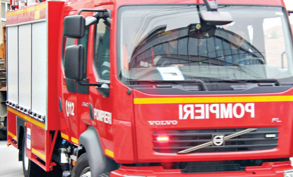 Incendiu la Spitalul Județean Craiova, izbucnit de la un prelungitor