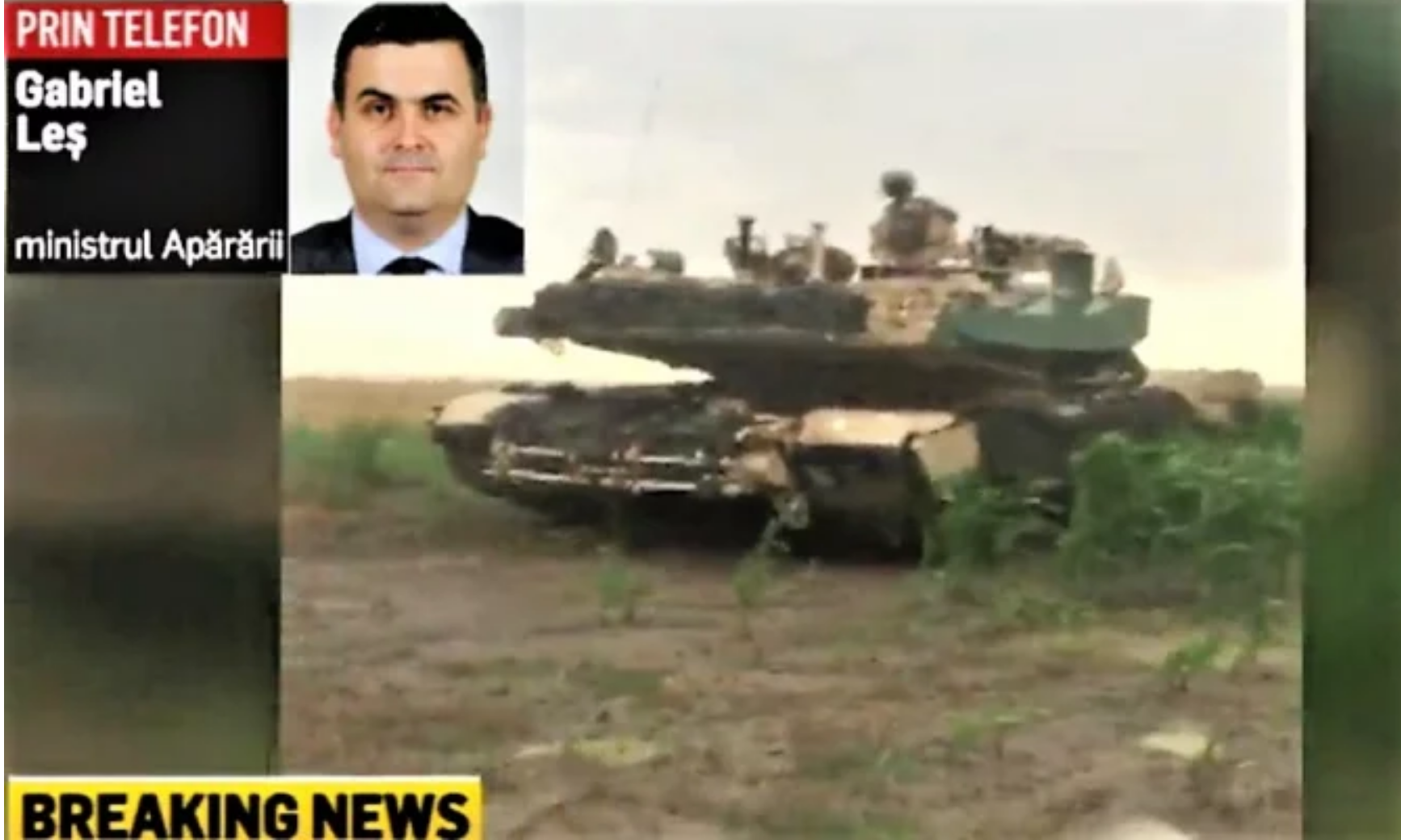 Incident la exercițiul militar Sauber Guardian 19. Ministrul Apărării: Ne asumăm responsabilitatea