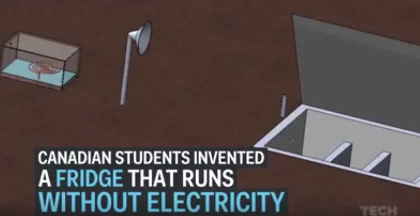 Inovatie fabuloasa. Frigiderul care funcţioneză fără curent electric - VIDEO