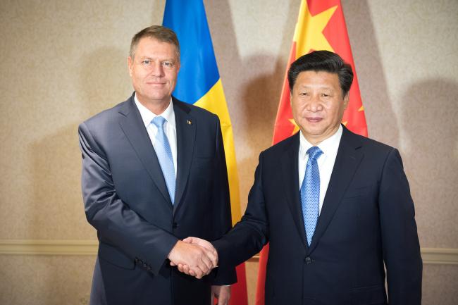 Iohannis cu Xi Jinping: