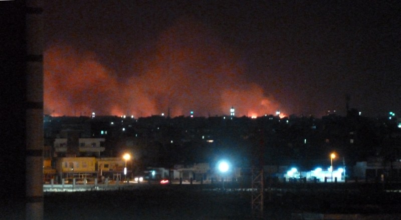 Israelul a bombardat masiv Siria, după ce un avion militar a fost doborât în timpul unui raid: Vrem pace, dar ne vom apăra!
