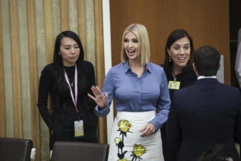 Ivanka Trump a șocat prin vestimentație la o conferință pentru libertate religioasă de la ONU