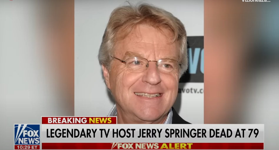 Jerry Springer, cunoscut mai ales pentru talk-show-urile sale de televiziune, a murit la vârsta de 79 de ani.