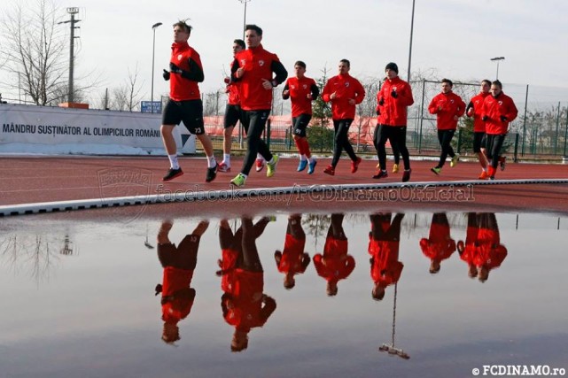 Jucătorii de la Dinamo au efectuat primul antrenament din 2016. Programul alb-roșilor din amicale