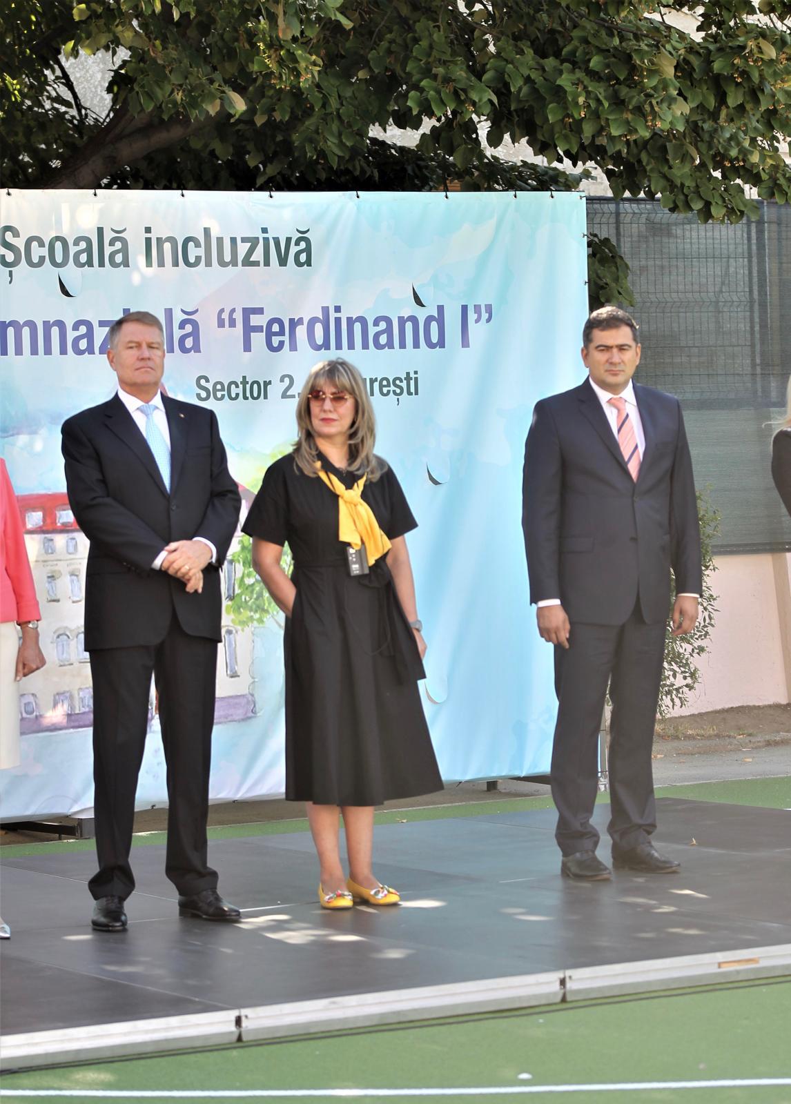 Klaus Iohannis a ales sectorul 2 pentru festivitățile de deschidere a noului an școlar