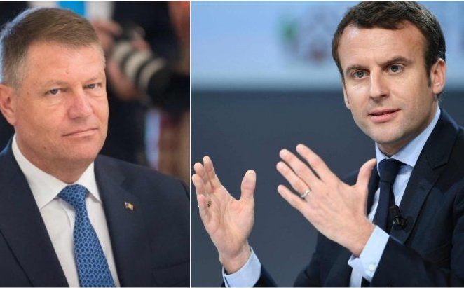 Klaus Iohannis, întâlnire cu preşedintele Franţei la summitul UE