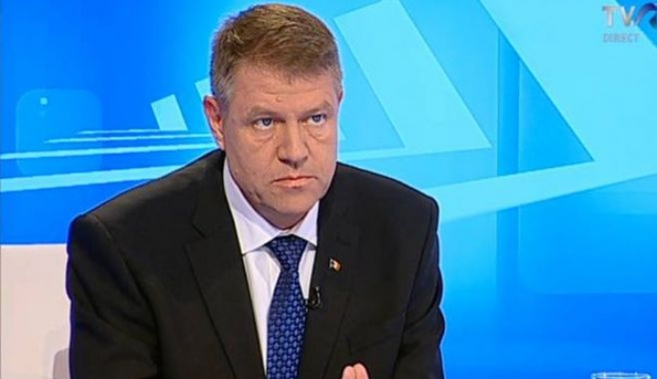 Klaus Iohannis: Solicit demisia premierului Victor Ponta