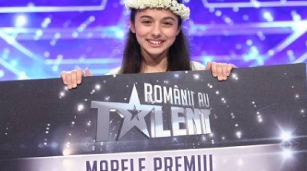 Laura Bretan de 13 ani a castigat Romanii au Talent si premiul de 120.000 de euro