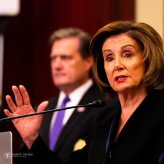Liderul democraților Nancy Pelosi, amenințată în Camera Reprezentanţilor: 