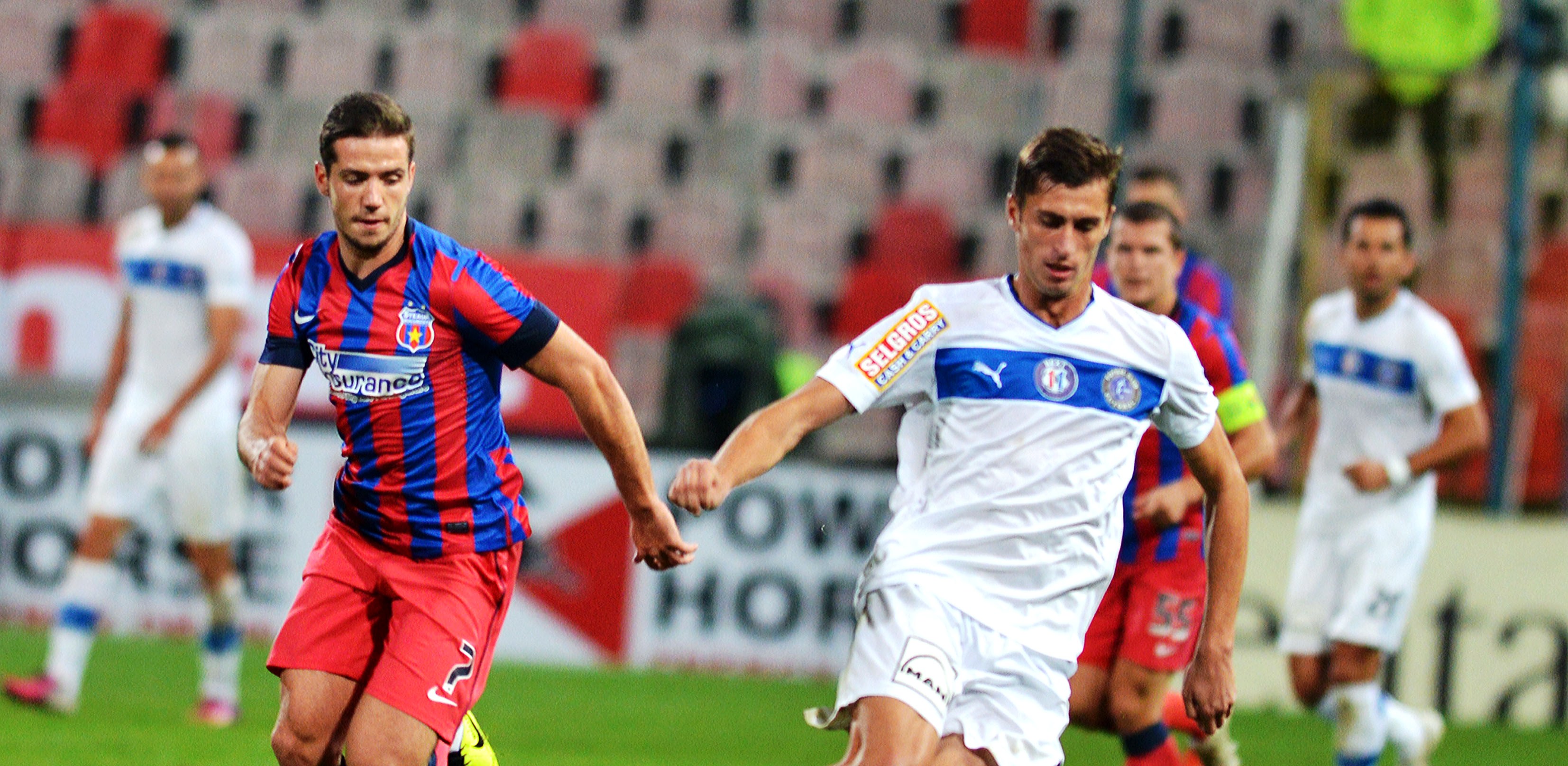 LIGA 1, etapa 8, play-off. Steaua - Viitorul 3-0. Campioana en-titre așteaptă ca ASA Tg. Mureș s-o încurce pe Astra