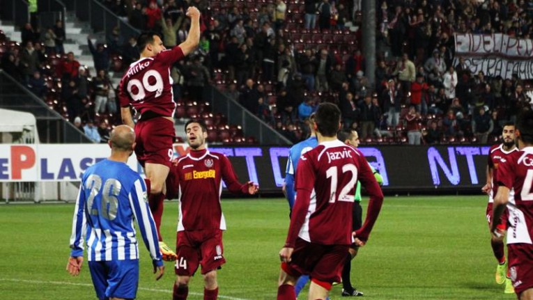 Liga 1. Etapa a 21-a. CFR Cluj - CSMS Iași 0-0. Remiză albă după un meci cu puține ocazii de poartă