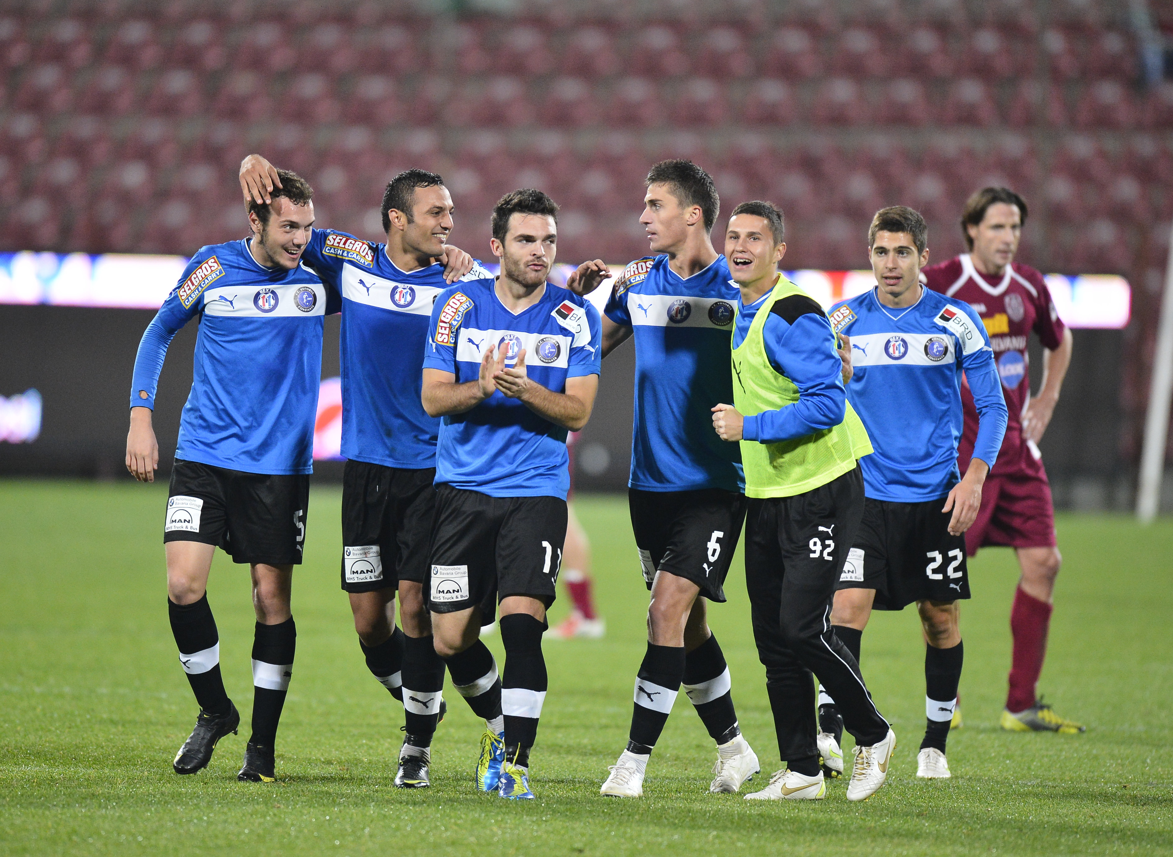 Liga 1. Viitorul - CSU Craiova 4-0, etapa a 19-a. Jucătotii lui Hagi i-au surclasat pe olteni
