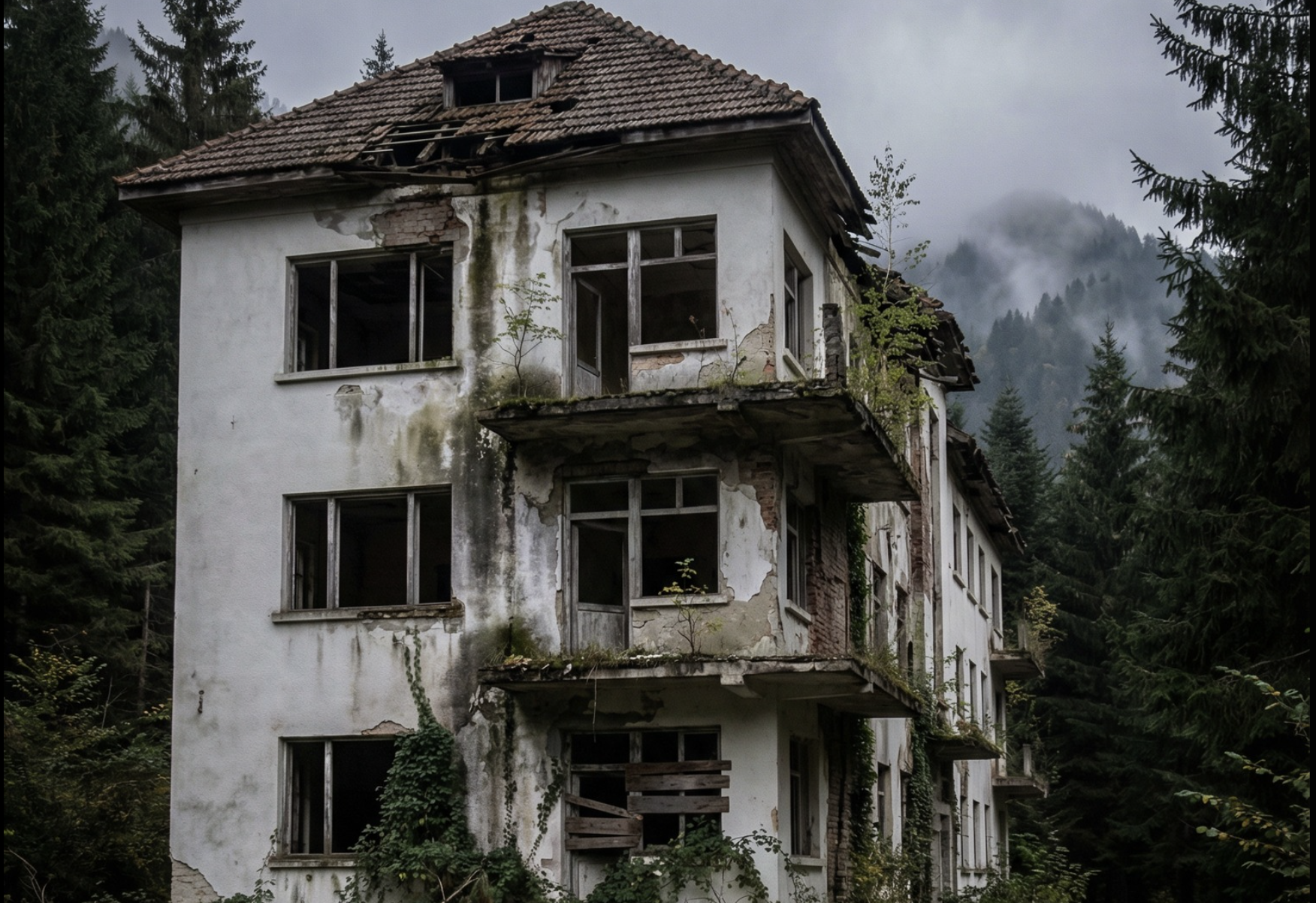 Localnicii evită ruinele Sanatoriului de la Moroieni mai ales seara: De aici se aud voci de copii și cântece triste. Mulți cu vazut fantomele acestora