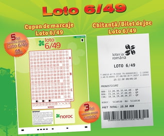 Loto 6/49: Numerele castigatoare la extragerile de duminica. Report de cateva milioane de euro