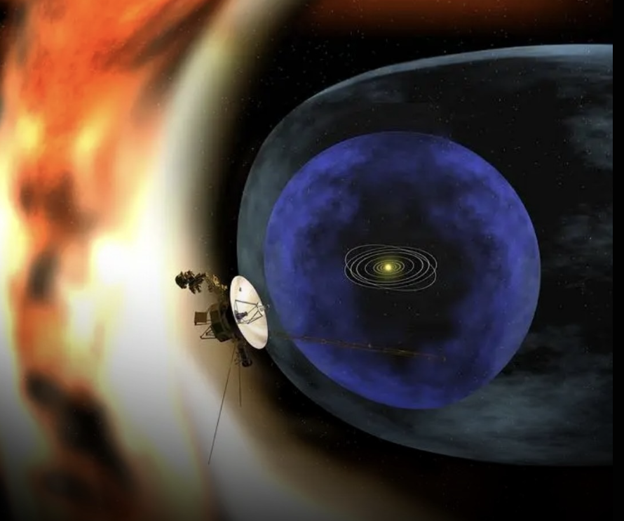 Lumea noastră este protejata de forțe misterioase: Sonda Voyager s-a lovit de un zid de plasmă cu temperatura de 90.000° la marginea sistemului solar